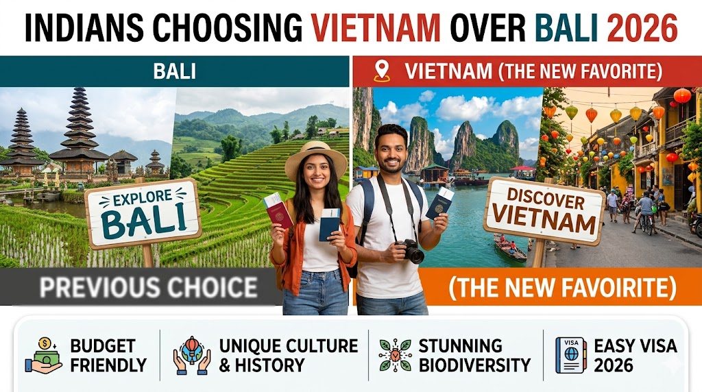 7 Reasons Why Indians Are Cancelling Their Bali Trip and Booking Vietnam Instead in 2026
