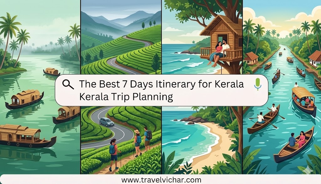 The Best 7 Days Itinerary for Kerala Kerala Trip Planning