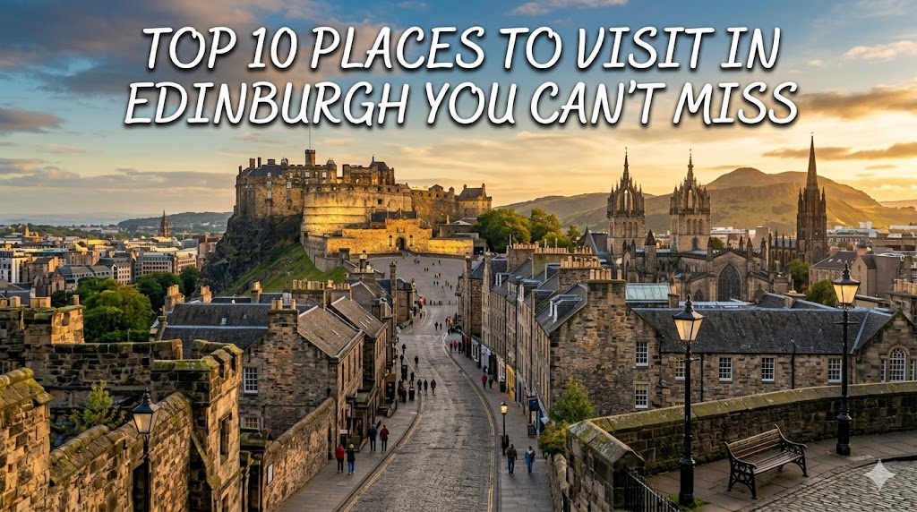Top 10 Places to Visit in Edinburgh – Complete Travel Guide