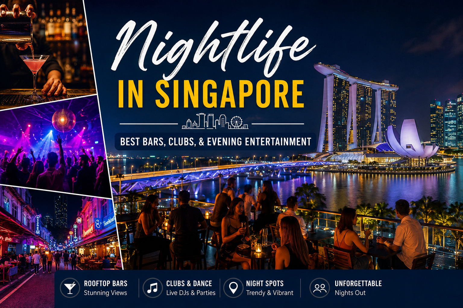 Nightlife in Singapore: Best Bars, Clubs, & Evening Entertainment