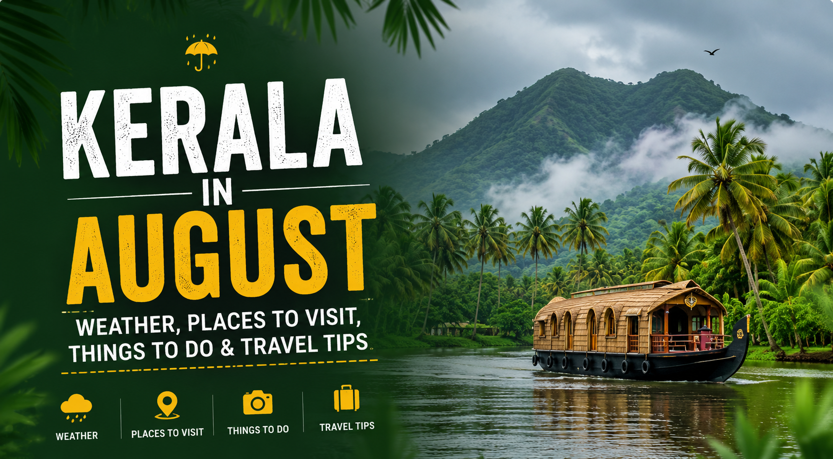 Kerala In August: A Guide To This Nature’s Paradise During The End Of Monsoon