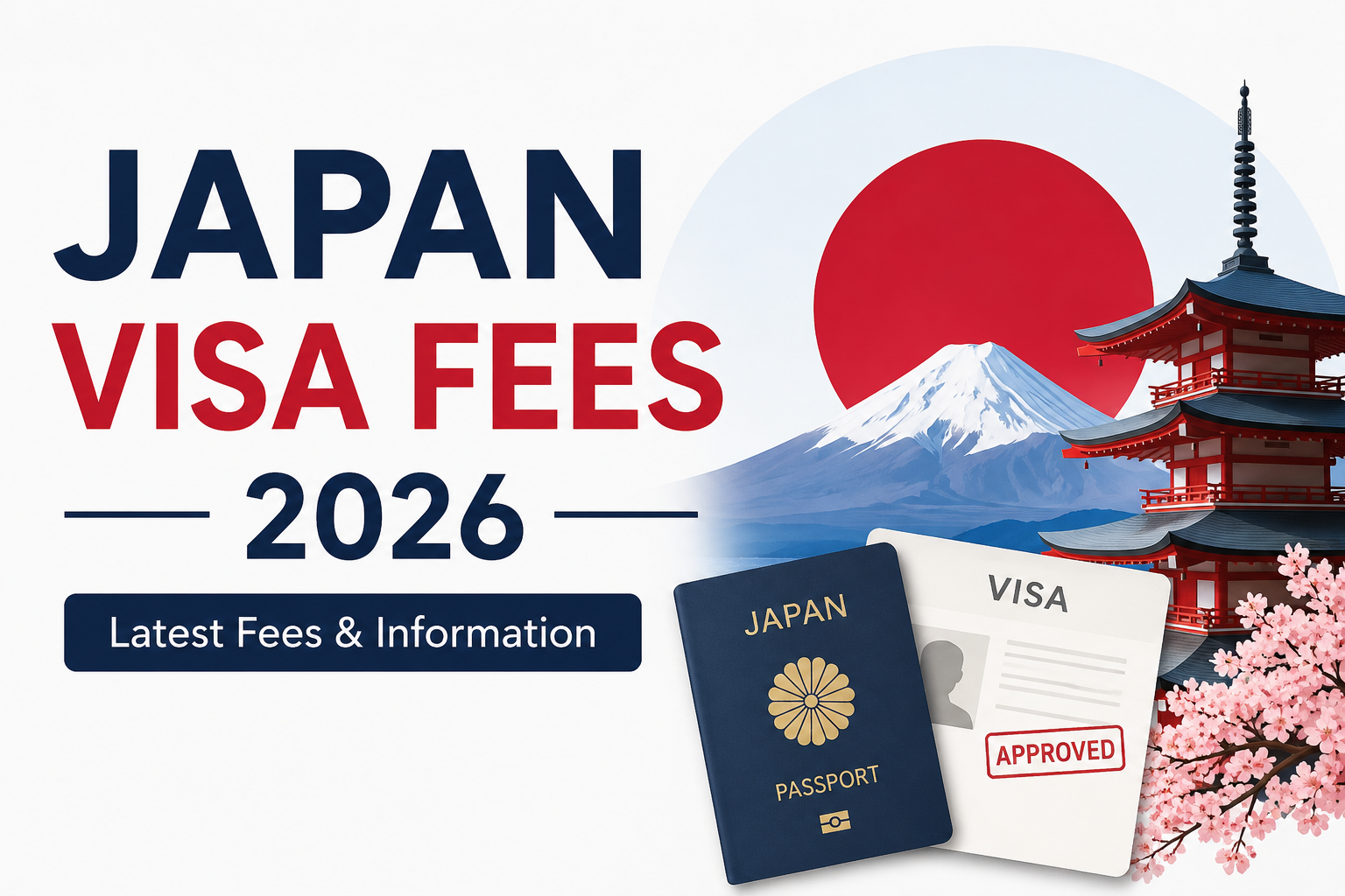 Japan Visa Fee Increased 5 Times | Effective July 1, 2026