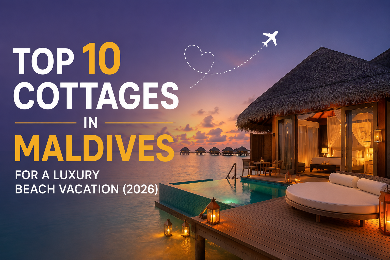 Top 10 Cottages in Maldives for a Luxury Beach Vacation (2026)